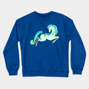 unicorn green Crewneck Sweatshirt